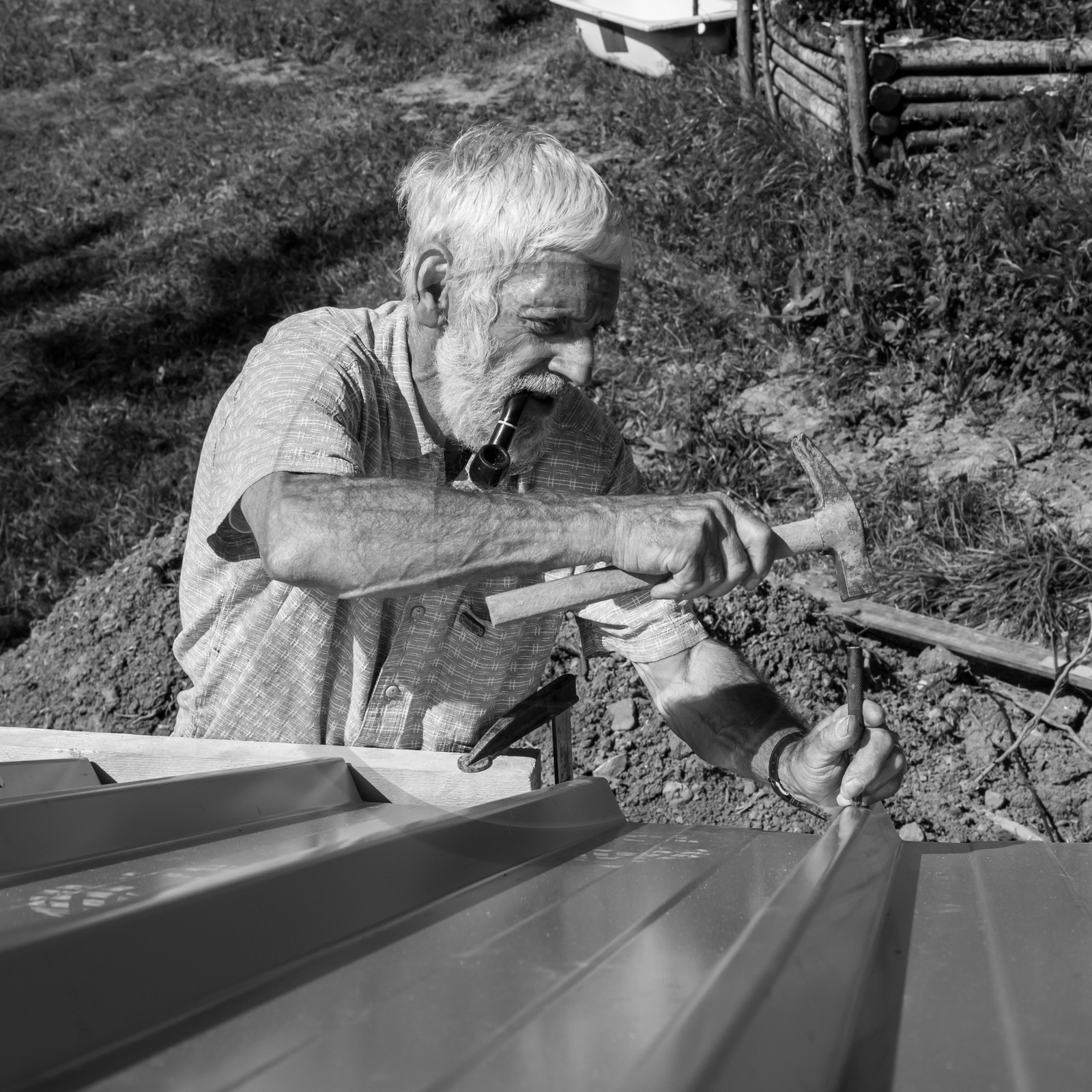Construction d'une cabane