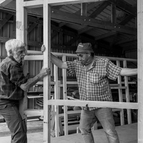 Construction d'une cabane