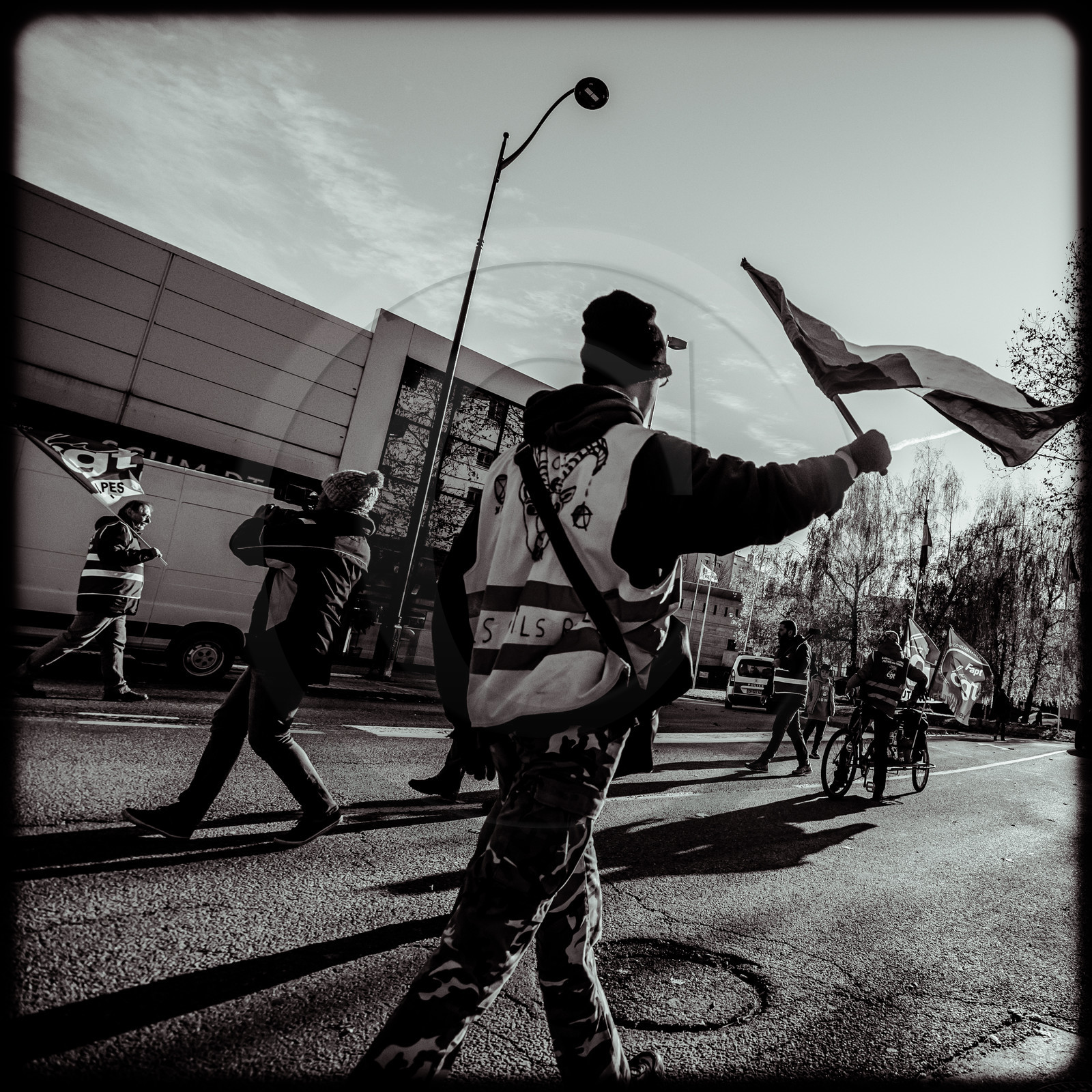 Manifestation à Gap le 10 décembre 2019.