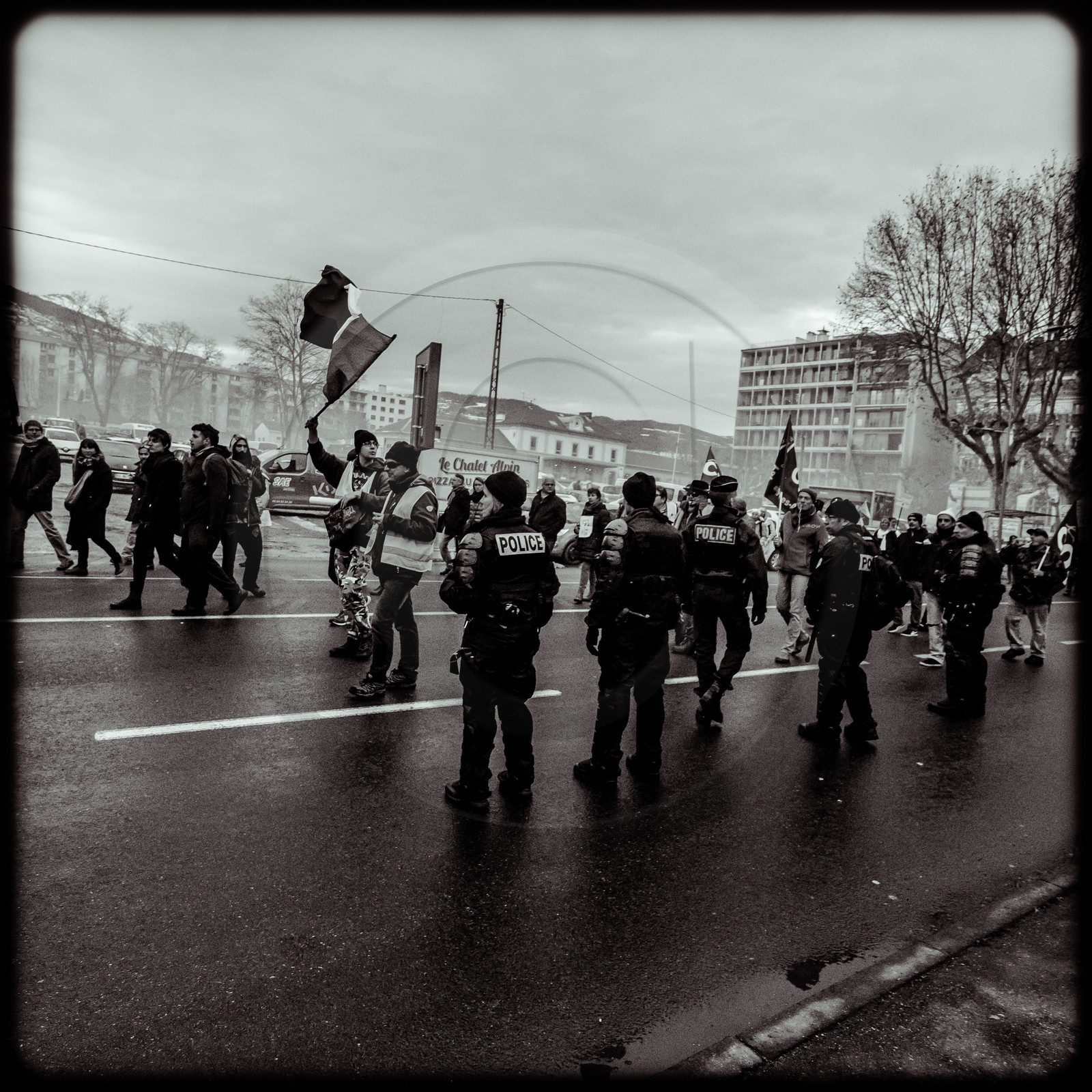 Manifestation à Gap le 17 décembre 2019