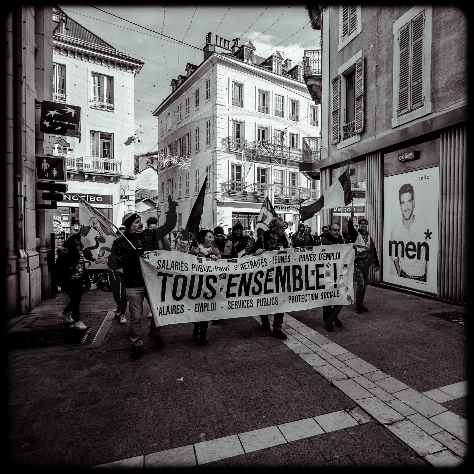 Défense des retraites - Gap - 29 janvier 2020