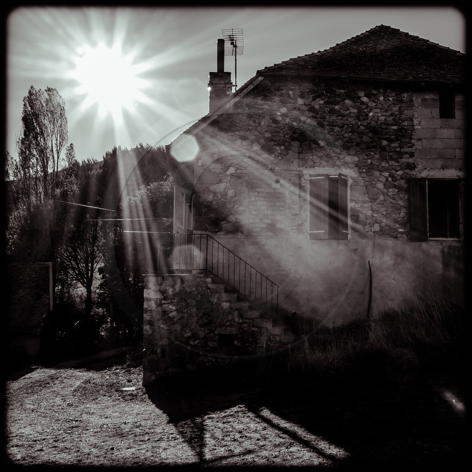 Une ferme à Sigoyer