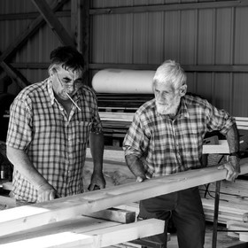 Construction d'une cabane