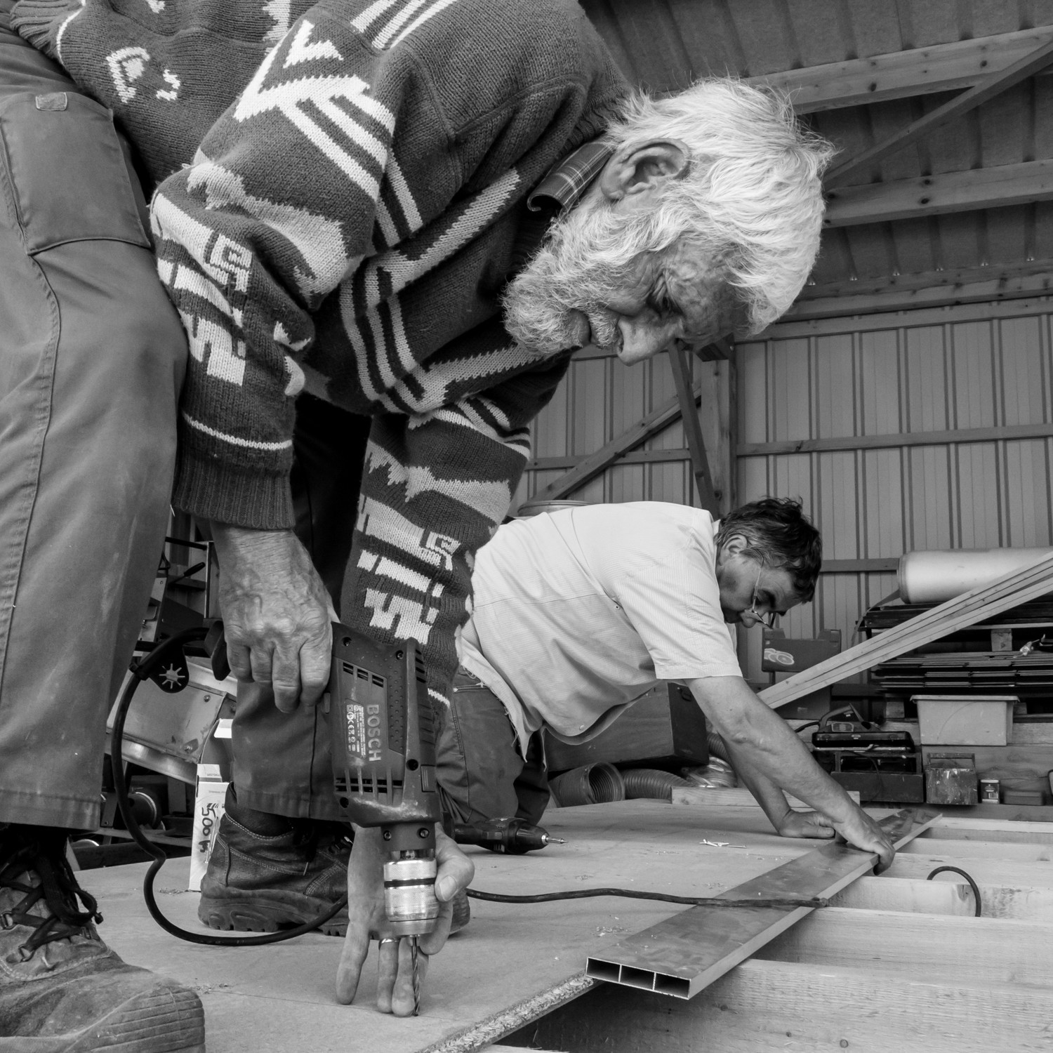 Construction d'une cabane