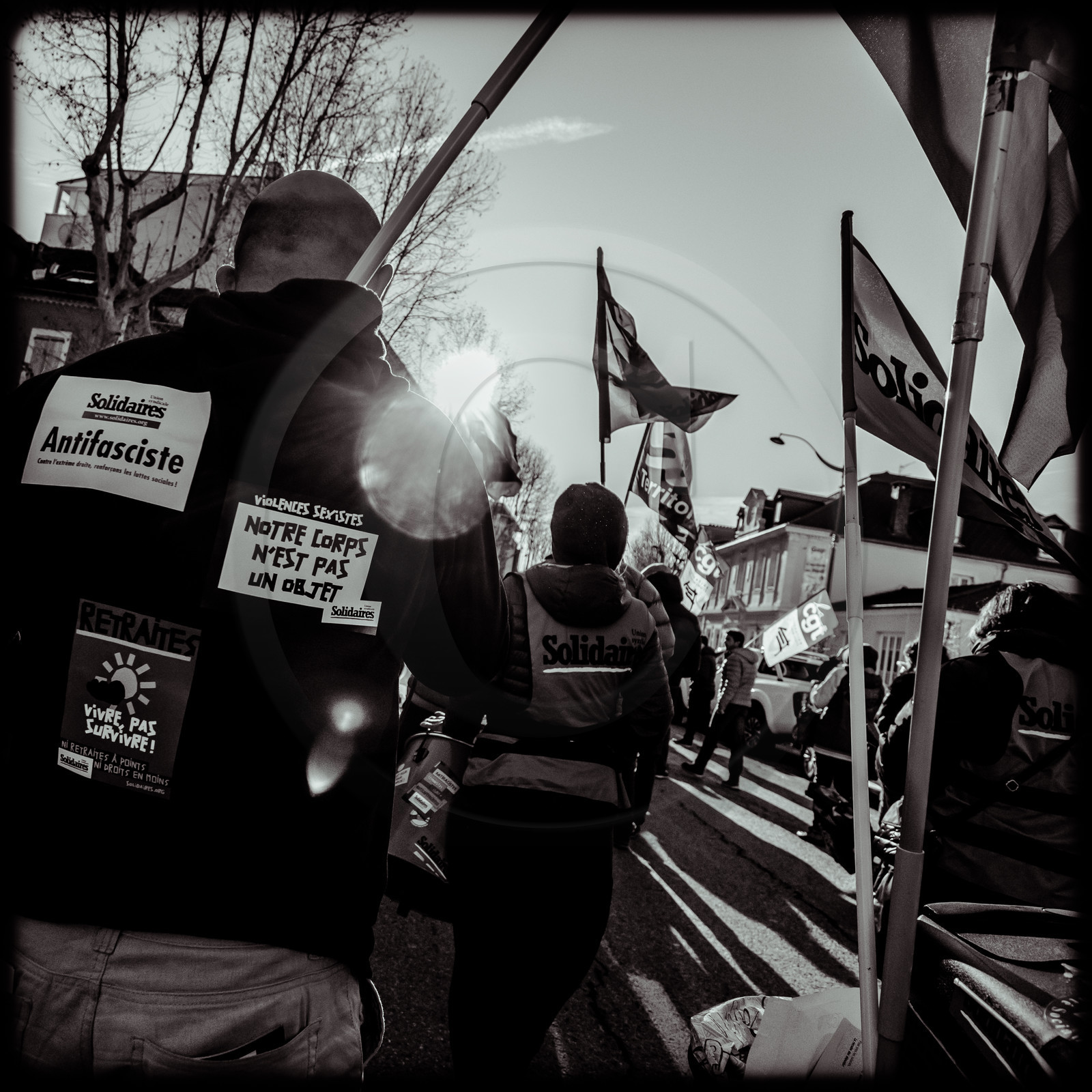 Manifestation à Gap le 10 décembre 2019.