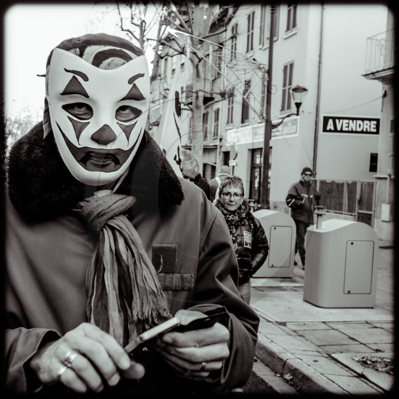 Manifestation à Gap le 10 décembre 2019.