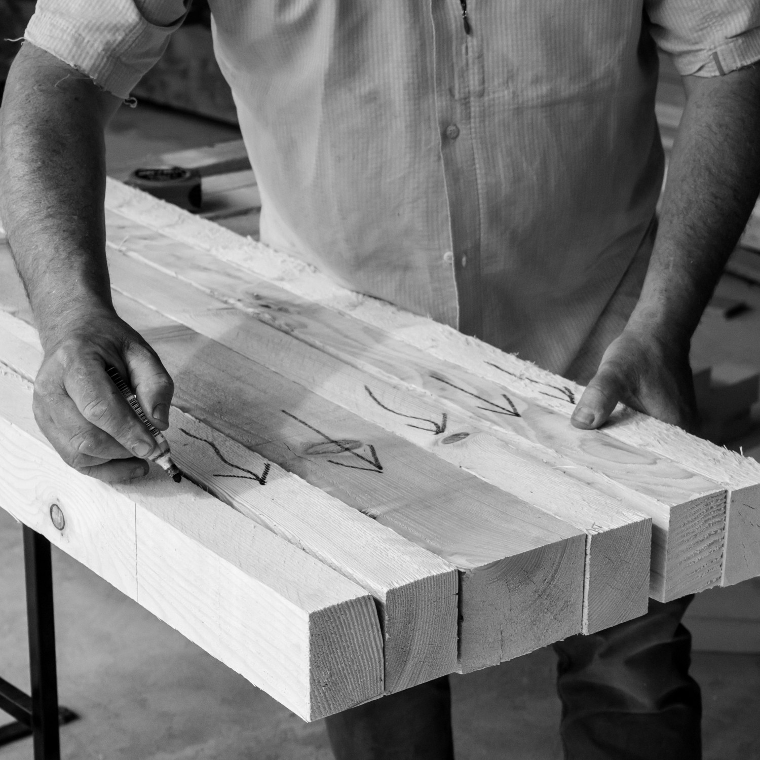 Construction d'une cabane