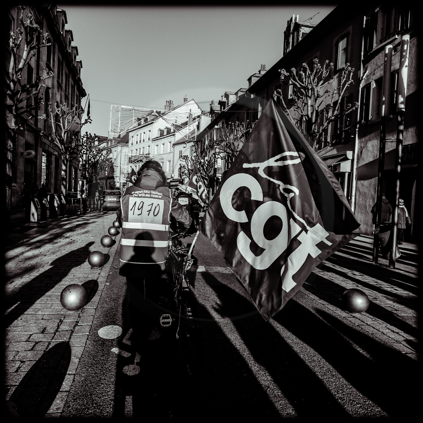 Manifestation à Gap le 12 décembre 2019.