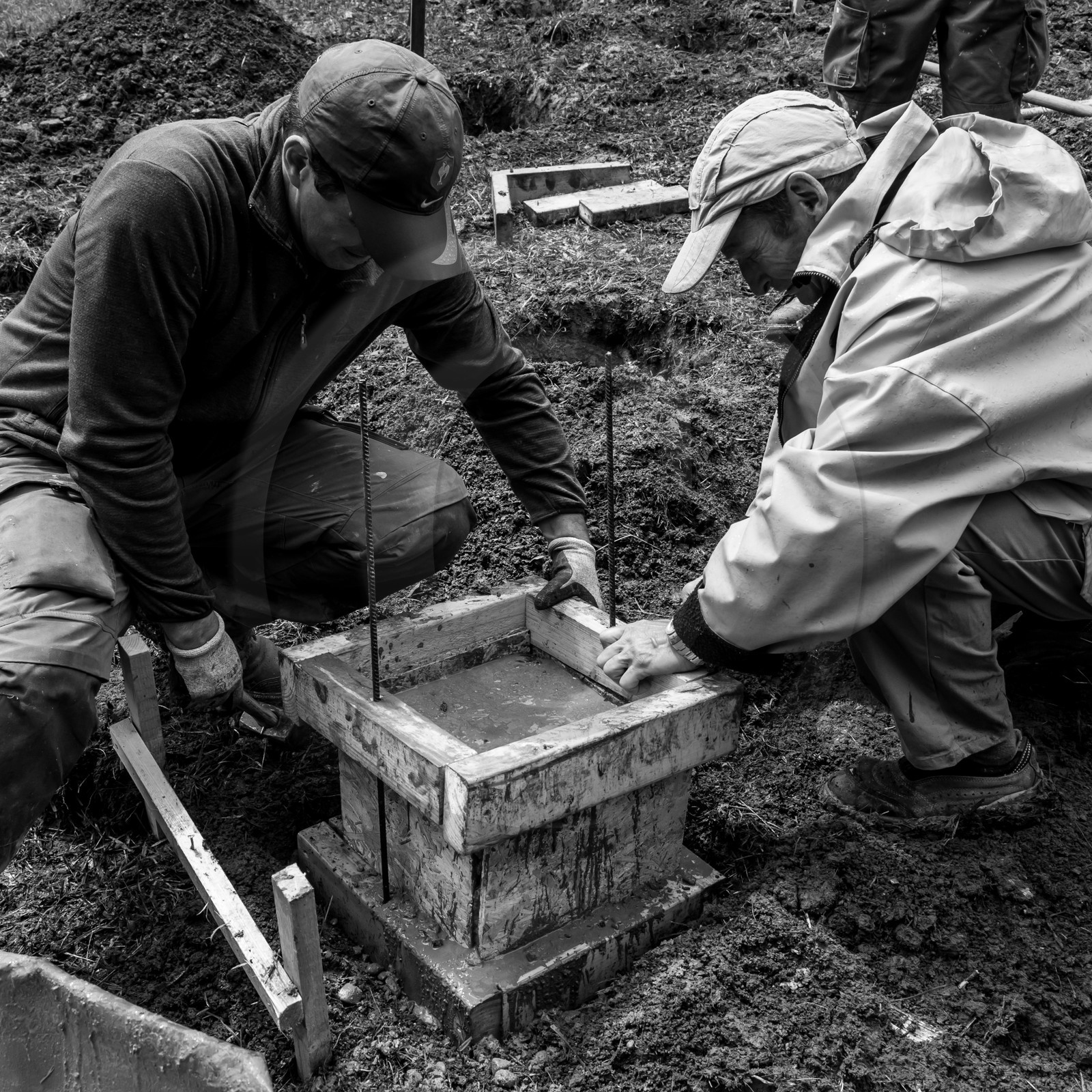Construction de bacs surélevés