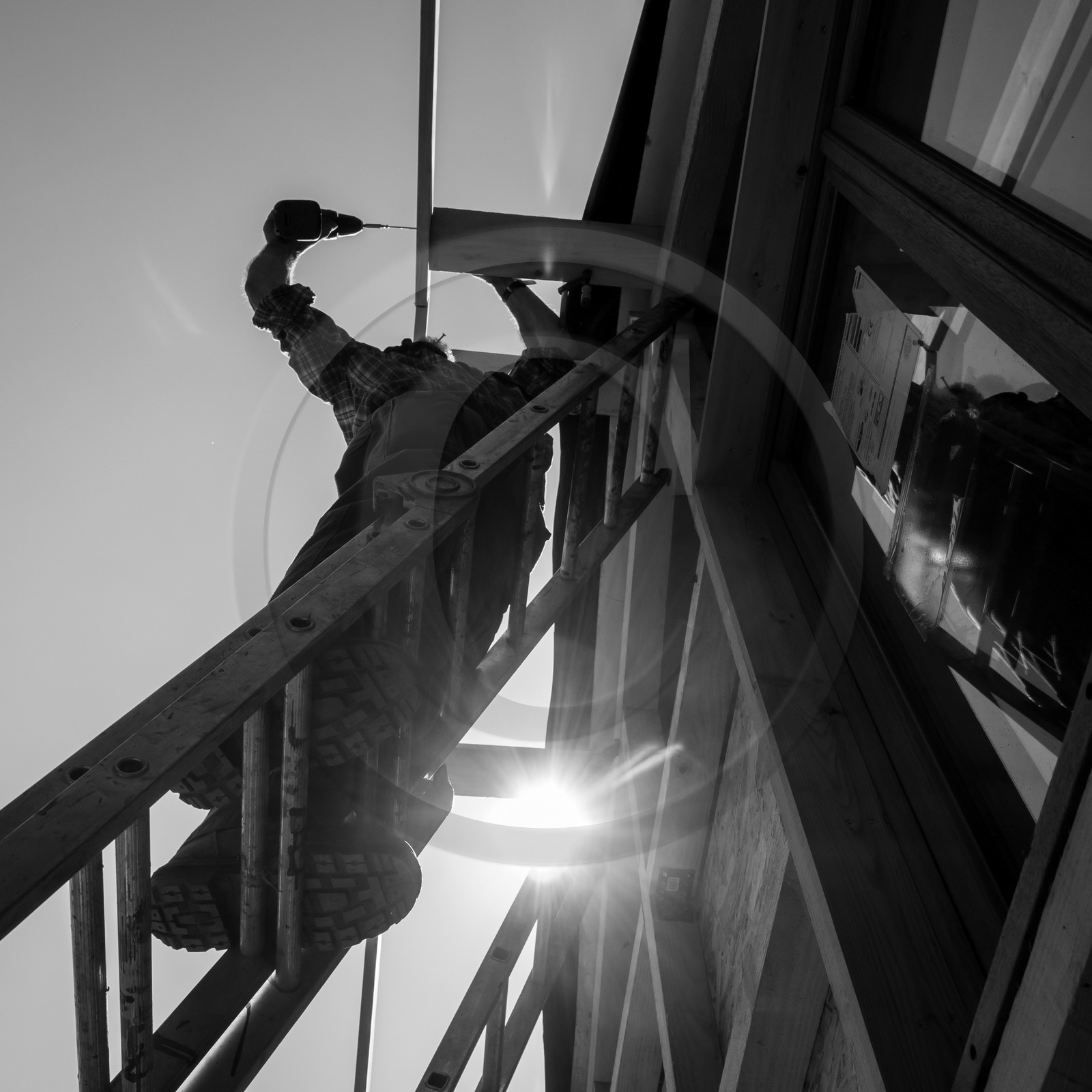 Construction d'une cabane