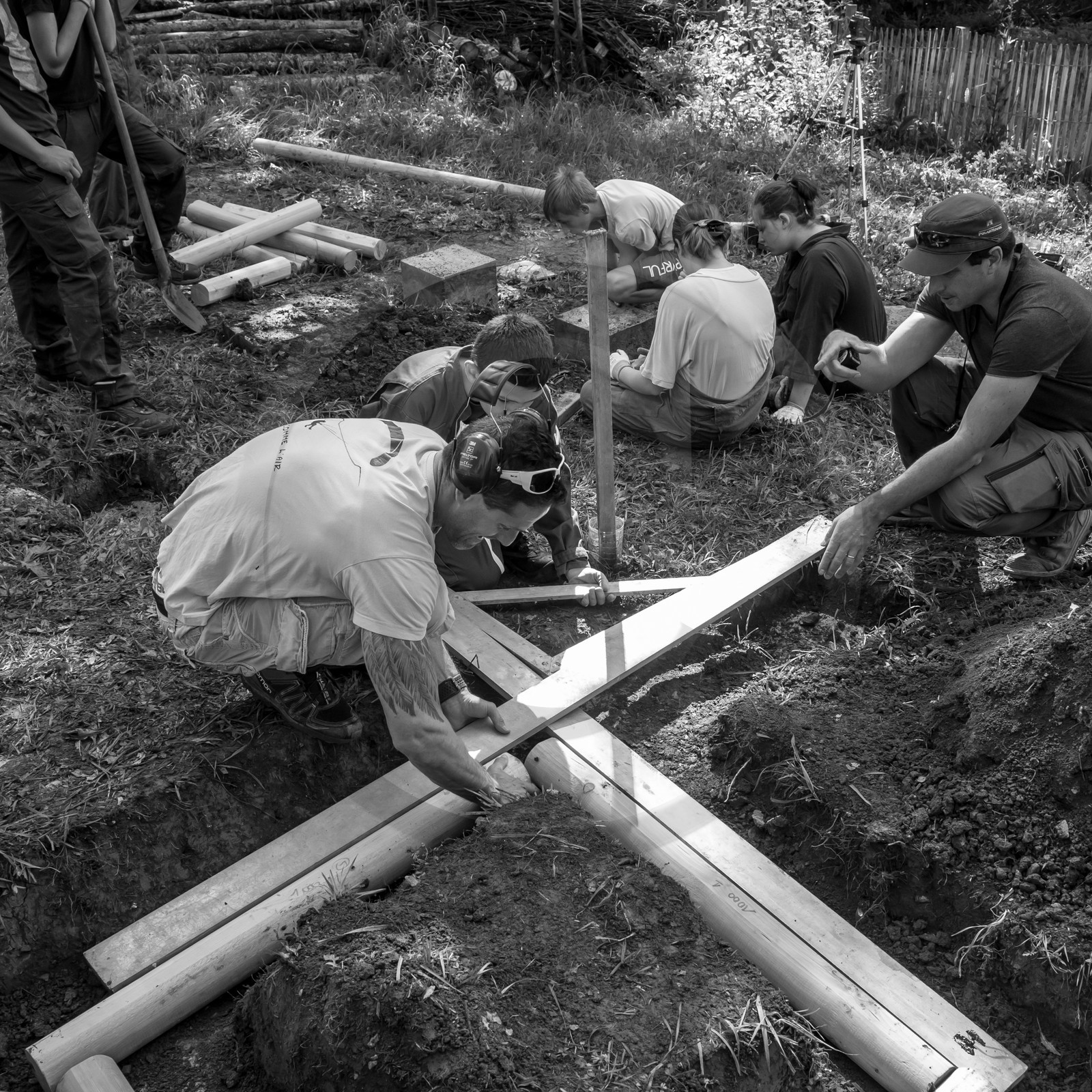 Construction de bacs surélevés