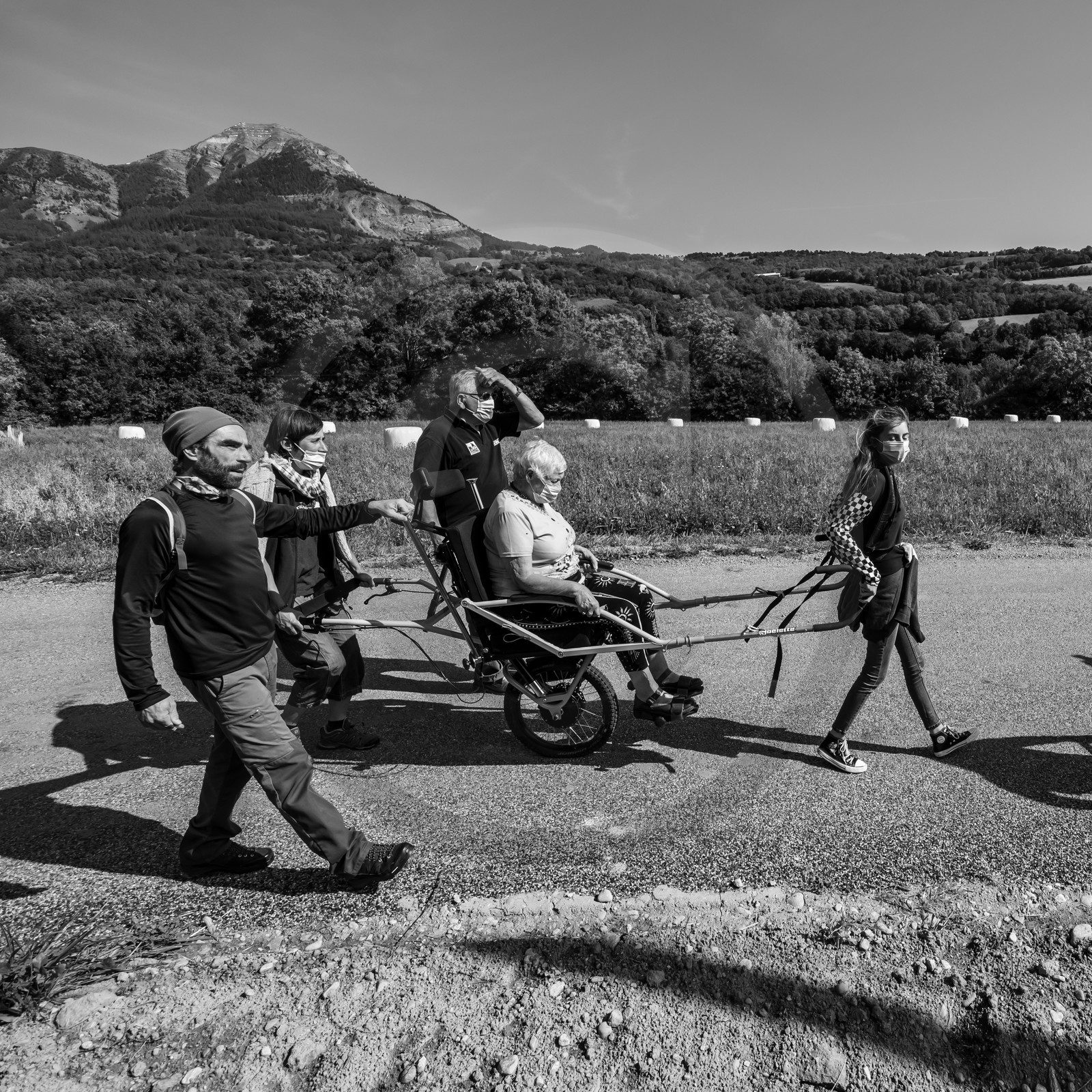 Promenade en joelette