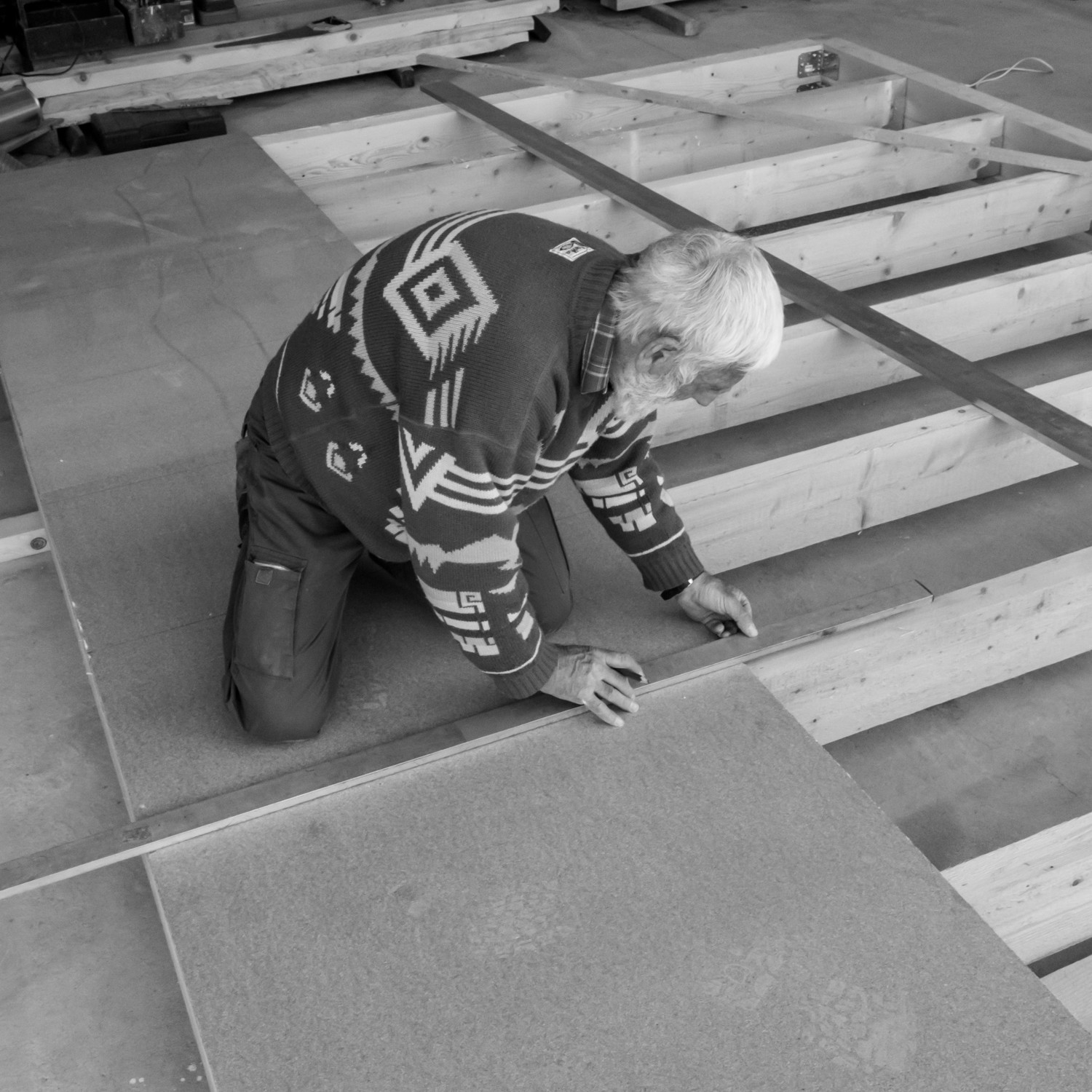 Construction d'une cabane