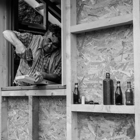 Construction d'une cabane