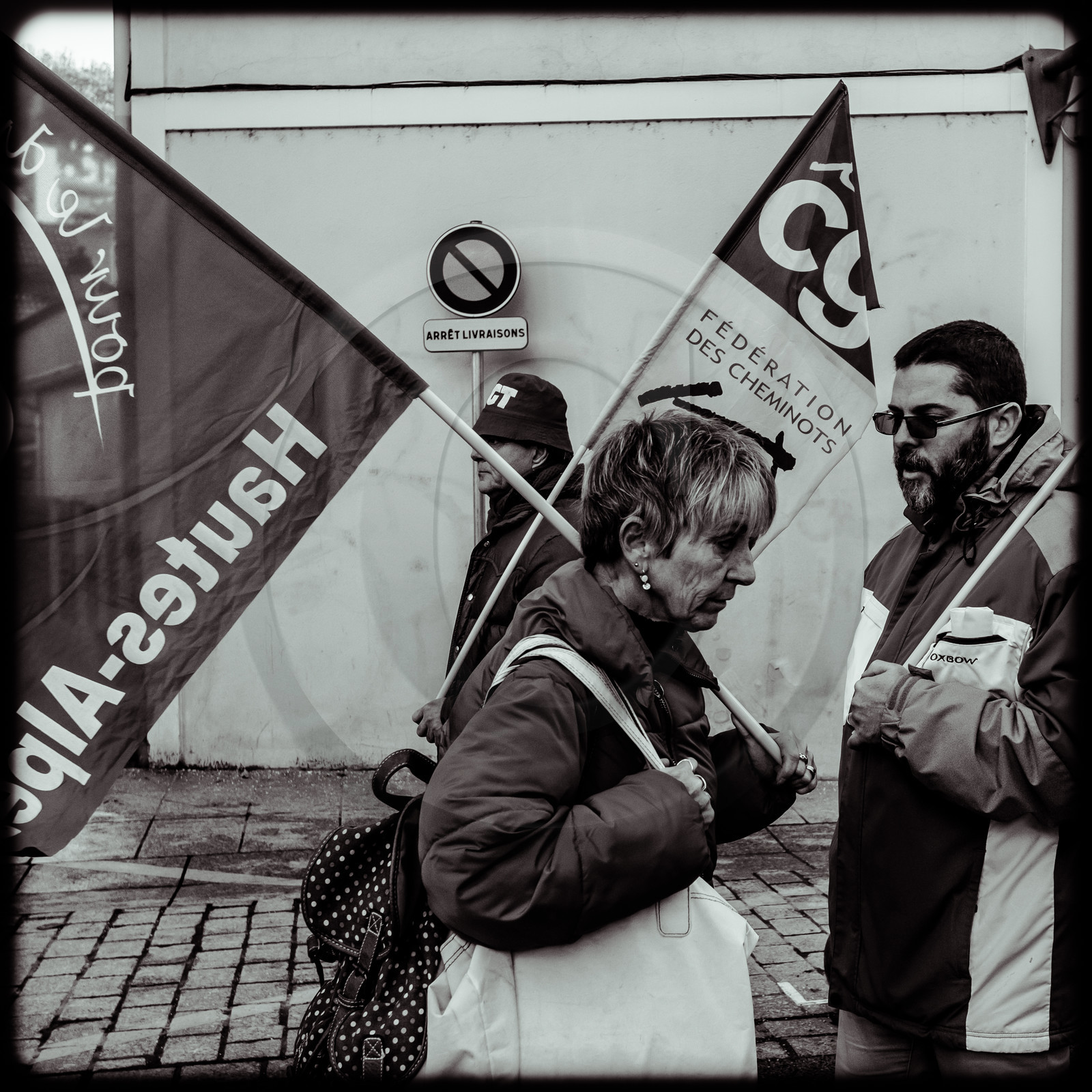 Manifestation à Gap le 12 décembre 2019.